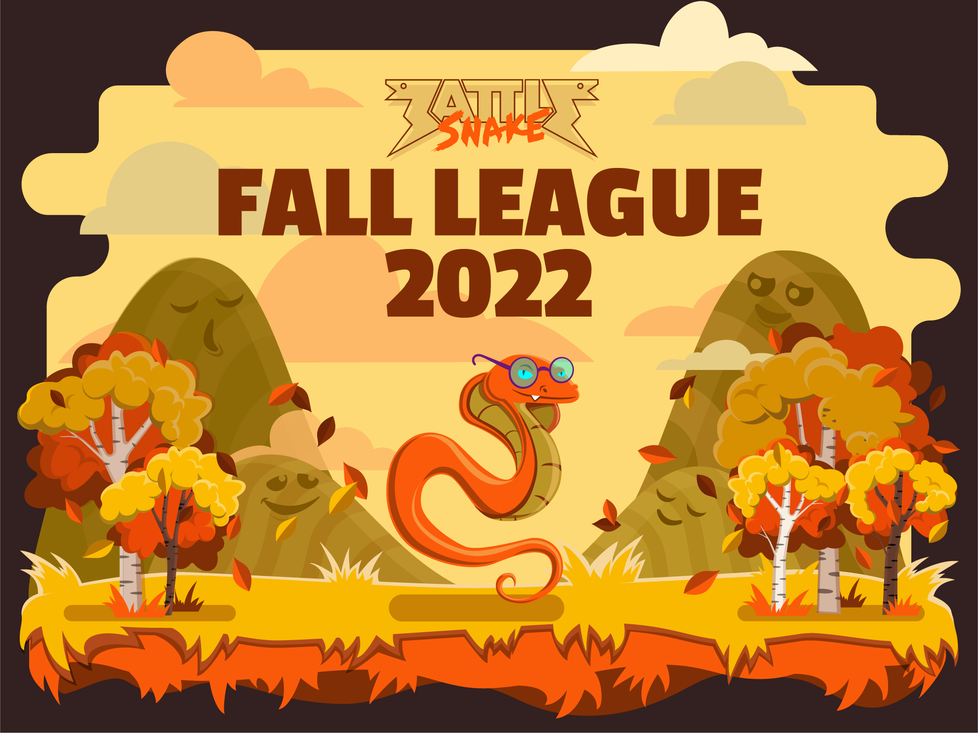 Fall League 2022 logo card