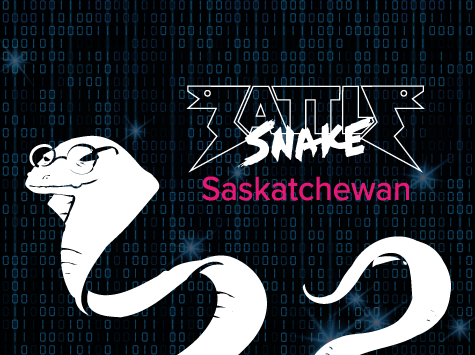 Battlesnake Saskatchewan logo card