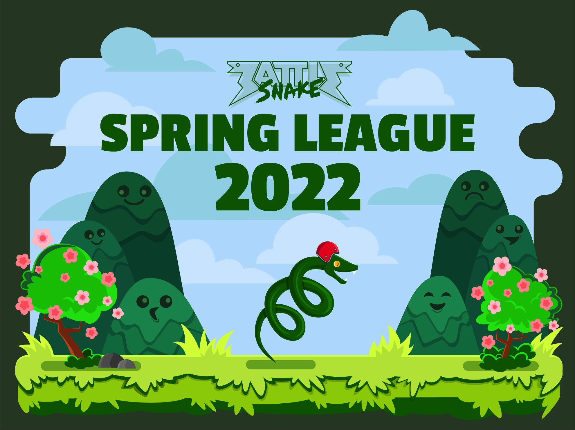 Spring League 2022 logo card
